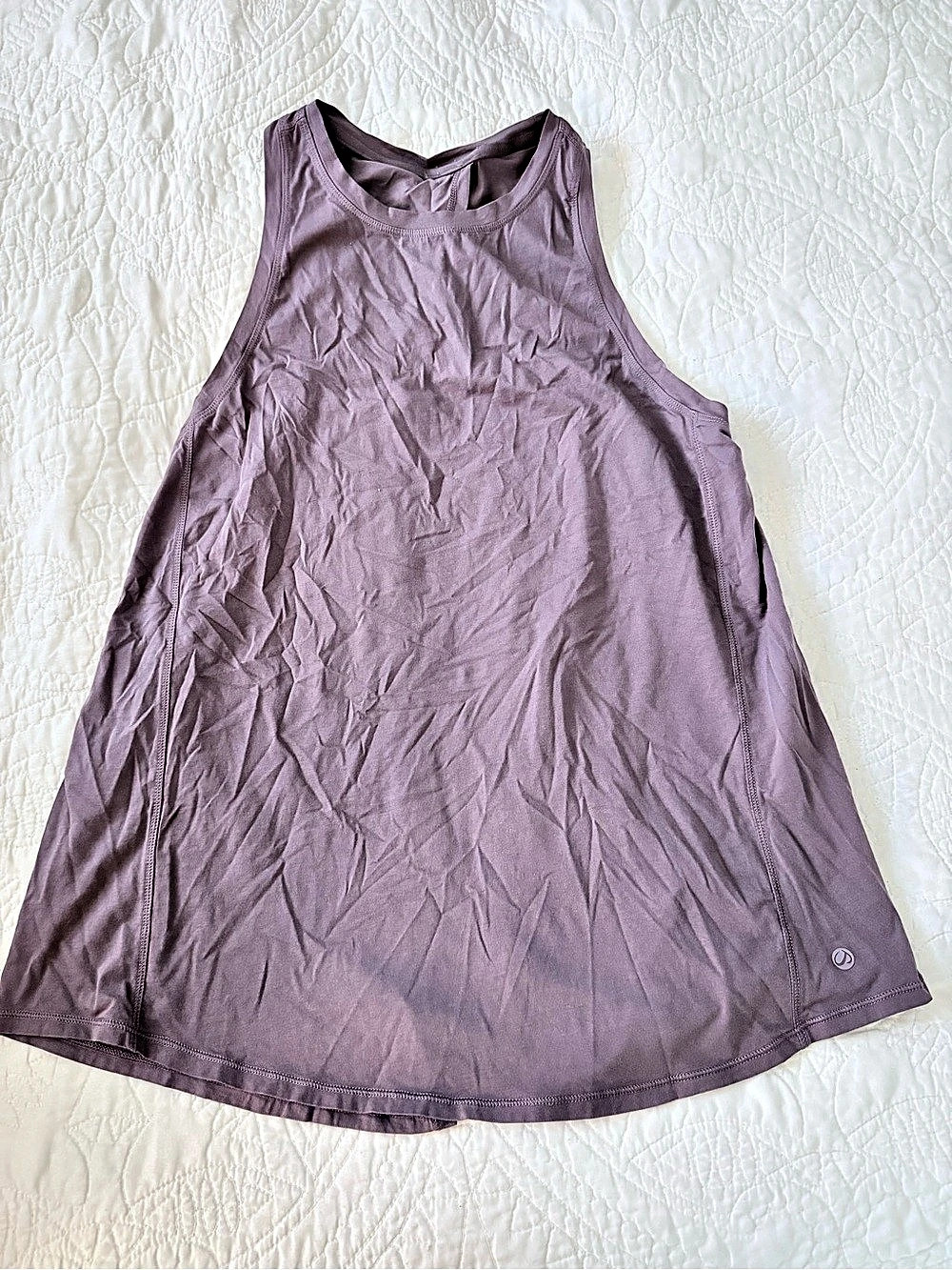 Carz Yoga Tank Purple Athletic Tank Top